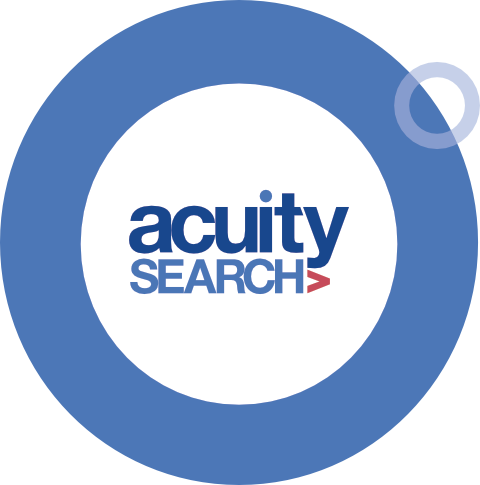 Acuity Search Landing Image with Blue Target