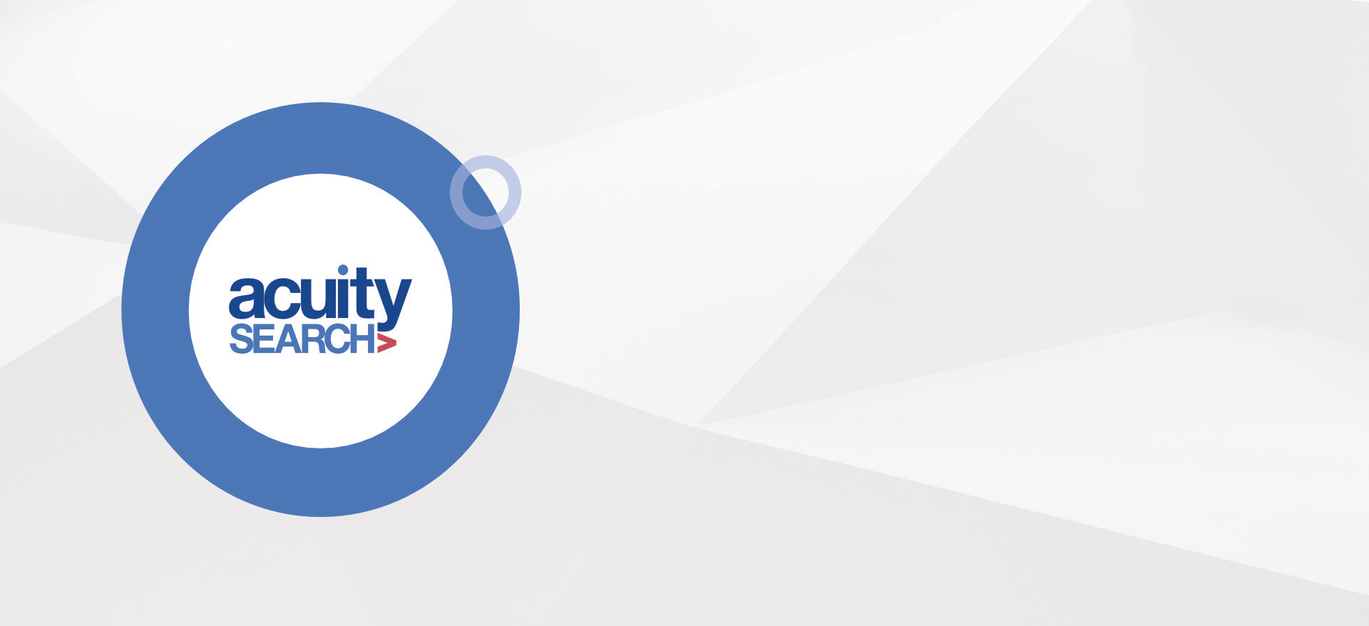Acuity Search Landing Image with Blue Target